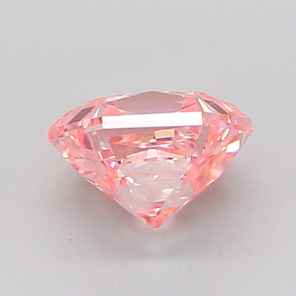 HEXAGONAL 1.02 CARAT FANCY VIVID PINK VS1  VG EX STRONG