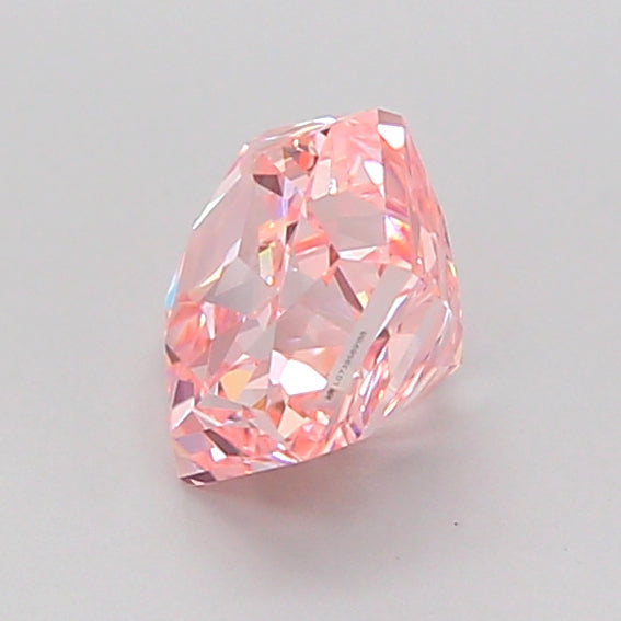 hexagonal 1.02 carat fancy vivid pink vs1  vg ex strong