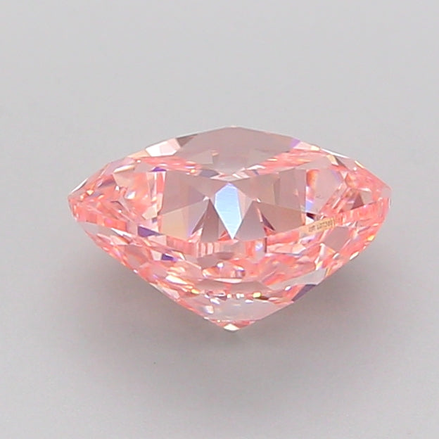 cushion 1.51 carat fancy vivid pink vs1  ex ex strong