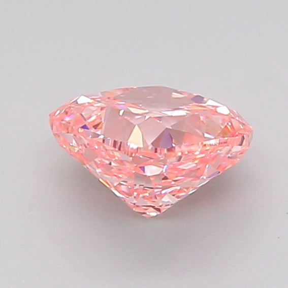 cushion 1.05 carat fancy vivid pink vvs2  vg ex strong