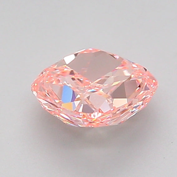cushion 1.08 carat fancy intense pink vs1  vg vg strong