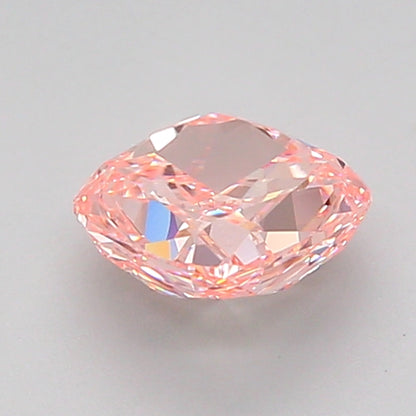 CUSHION 1.08 CARAT FANCY INTENSE PINK VS1  VG VG STRONG