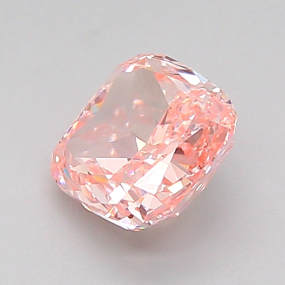 cushion 1.08 carat fancy intense pink vs1  vg vg strong
