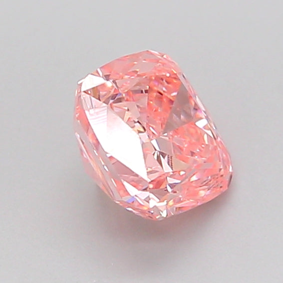 cushion 1.02 carat fancy intense pink vs1  vg vg strong
