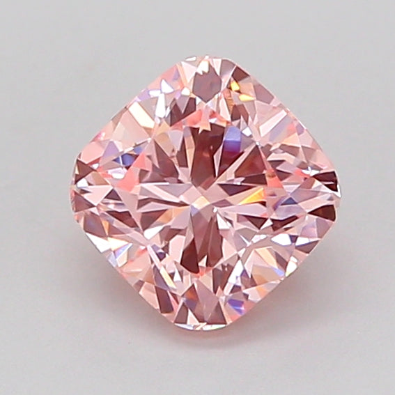 cushion 1.02 carat fancy intense pink vs1  vg vg strong