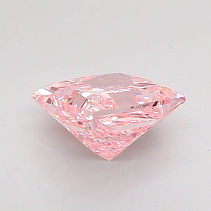 PRINCESS 1.07 CARAT FANCY INTENSE PINK VS1  VG VG SLIGHT