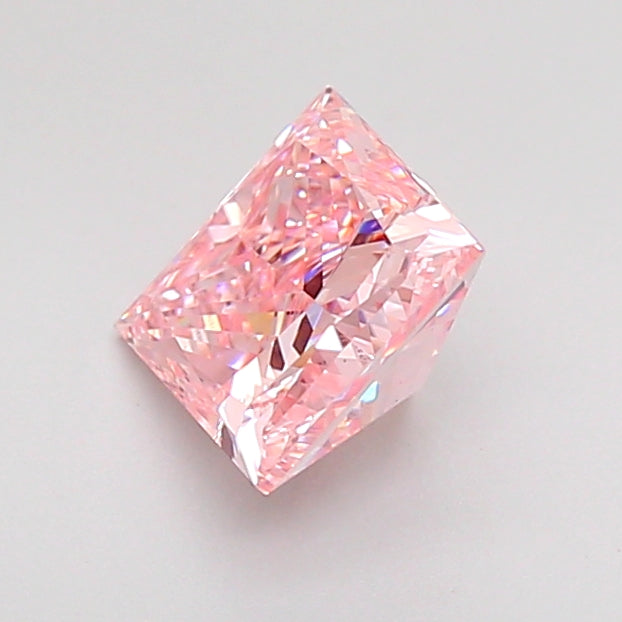 princess 1.07 carat fancy intense pink vs1  vg vg slight