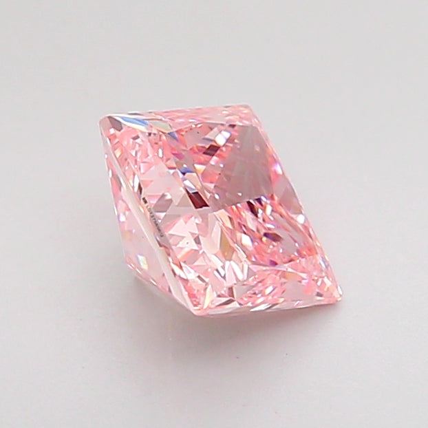 princess 1.07 carat fancy intense pink vs1  vg vg slight