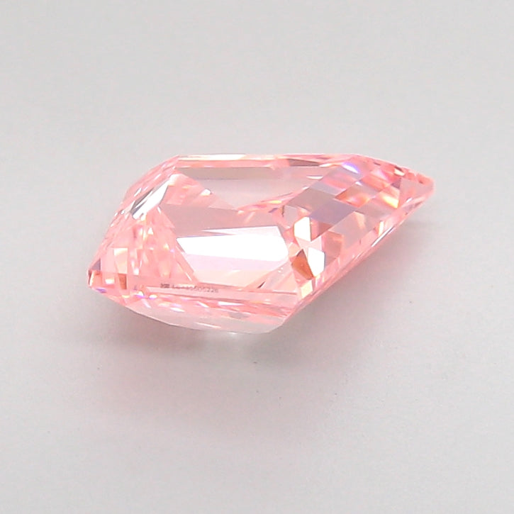 kite step 1.31 carat fancy vivid pink vs1  vg vg slight