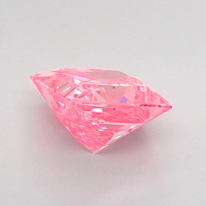 PRINCESS 1.03 CARAT FANCY VIVID PINK VS1  VG VG STRONG