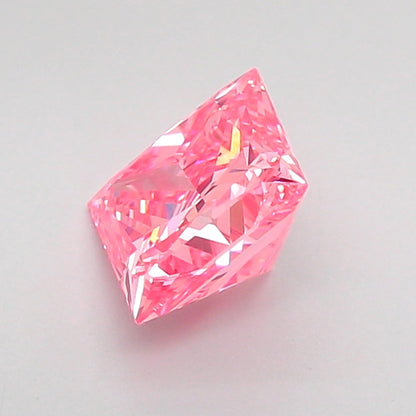 PRINCESS 1.03 CARAT FANCY VIVID PINK VS1  VG VG STRONG