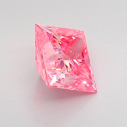 PRINCESS 1.03 CARAT FANCY VIVID PINK VS1  VG VG STRONG