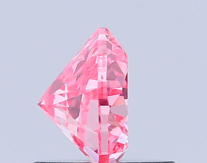HEART 0.79 CARAT FANCY VIVID PINK VS1  Good VG STRONG