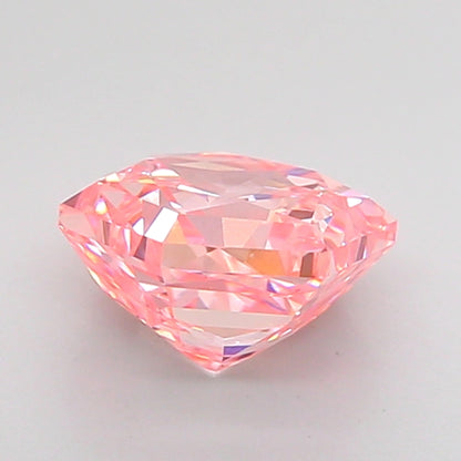 HEXAGONAL 1.59 CARAT FANCY VIVID PINK VVS2  VG EX STRONG