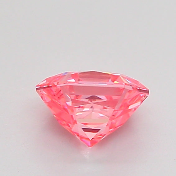 hexagonal 0.82 carat fancy vivid pink vs1  ex ex slight