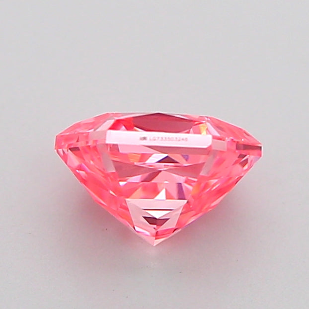hexagonal 0.99 carat fancy vivid pink vvs2  vg vg strong
