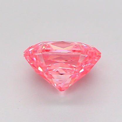 HEXAGONAL 1.08 CARAT FANCY VIVID PINK VVS2  VG VG STRONG