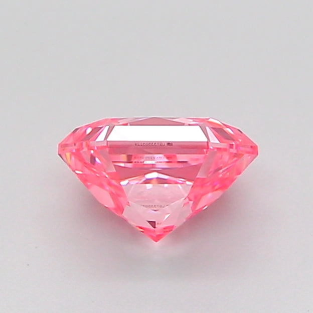 hexagonal 1.04 carat fancy vivid pink vvs2  vg vg slight