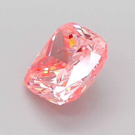 cushion 1.02 carat fancy vivid pink vvs2  vg vg strong