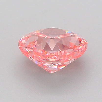 CUSHION 1.02 CARAT FANCY VIVID PINK VS1  EX EX STRONG