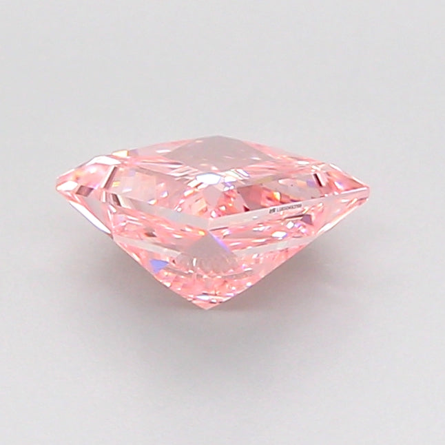 princess 0.99 carat fancy intense pink vs1  vg vg slight