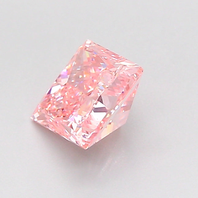 princess 0.99 carat fancy intense pink vs1  vg vg slight