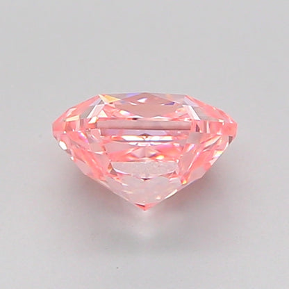 HEXAGONAL 1.02 CARAT FANCY VIVID PINK VVS2  EX VG STRONG