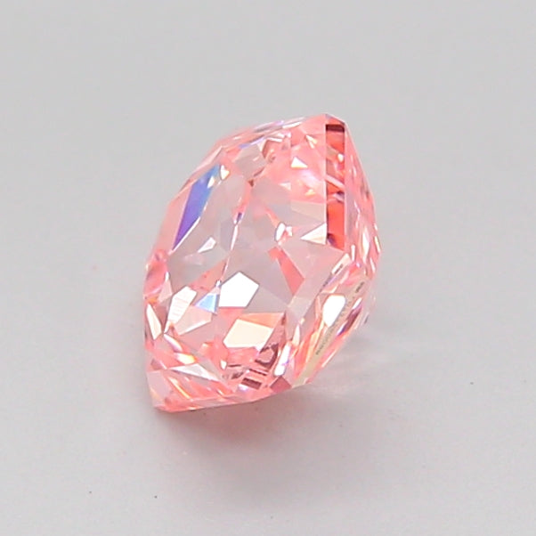 hexagonal 1.02 carat fancy vivid pink vvs2  ex vg strong