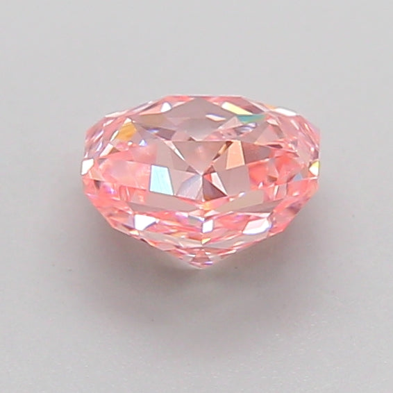 hexagonal 1.05 carat fancy intense pink vvs2  vg vg strong