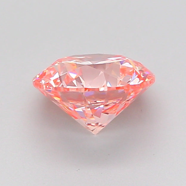 hexagonal 1.22 carat fancy intense pink vvs2  vg vg strong