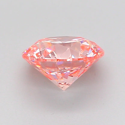 HEXAGONAL 1.22 CARAT FANCY INTENSE PINK VVS2  VG VG STRONG