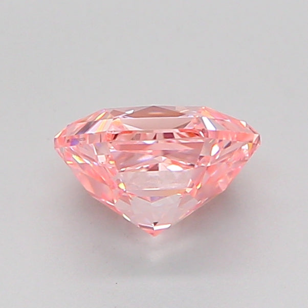 hexagonal 1.1 carat fancy intense pink vs1  vg vg strong