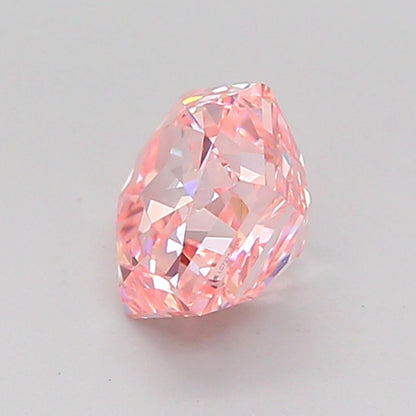 HEXAGONAL 1.1 CARAT FANCY INTENSE PINK VS1  VG VG STRONG