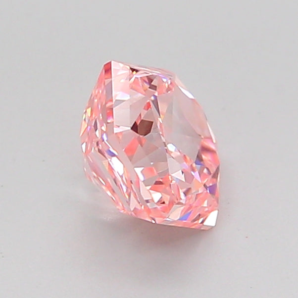 hexagonal 1.1 carat fancy intense pink vs1  vg vg strong