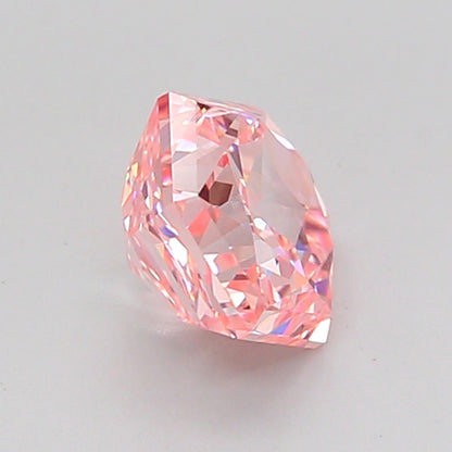 HEXAGONAL 1.1 CARAT FANCY INTENSE PINK VS1  VG VG STRONG