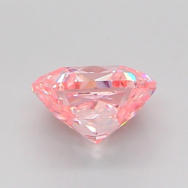 hexagonal 1.06 carat fancy intense pink vvs2  vg vg strong