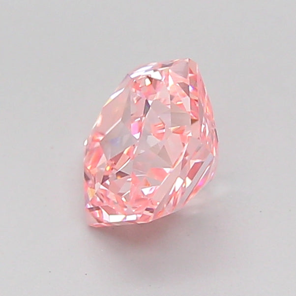 hexagonal 1.06 carat fancy intense pink vvs2  vg vg strong