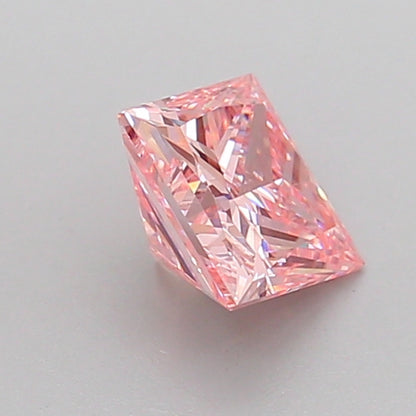 PRINCESS 1.01 CARAT FANCY INTENSE PINK VVS2  VG VG STRONG