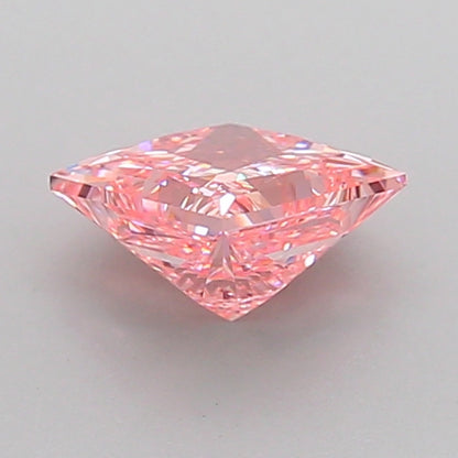 PRINCESS 1.07 CARAT FANCY INTENSE PINK VVS2  VG VG STRONG