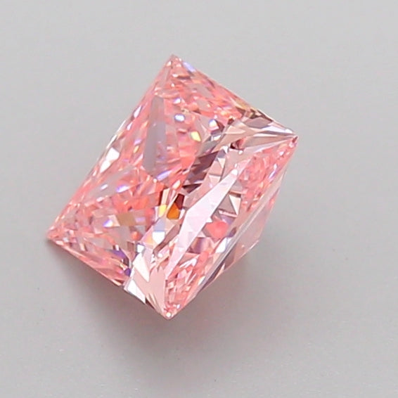 princess 1.11 carat fancy intense pink vvs2  ex vg strong