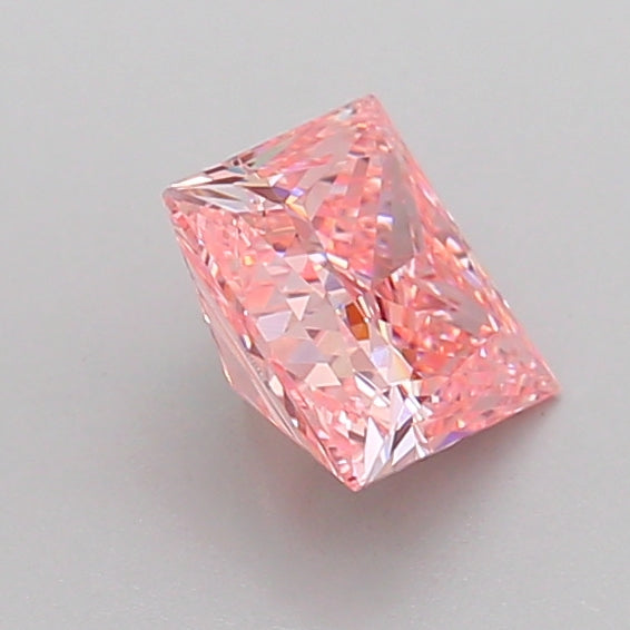 princess 1.11 carat fancy intense pink vvs2  ex vg strong