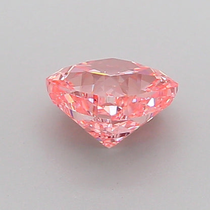CUSHION 1.02 CARAT FANCY INTENSE PINK VVS2  VG VG STRONG