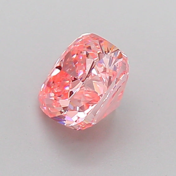cushion 1.02 carat fancy intense pink vvs2  vg vg strong