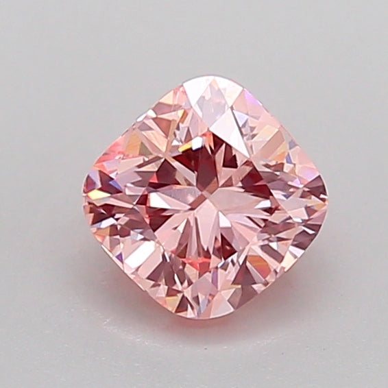 cushion 1.02 carat fancy intense pink vvs2  vg vg strong
