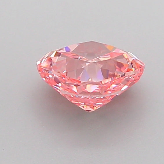cushion 1.08 carat fancy vivid pink vvs2  ex ex strong