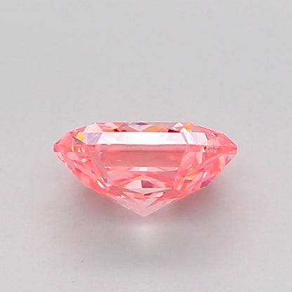 HEXAGONAL 0.87 CARAT FANCY VIVID PINK VVS2  EX EX STRONG