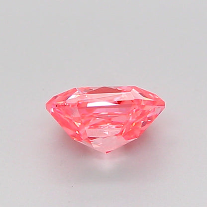 HEXAGONAL 0.72 CARAT FANCY VIVID PINK VVS2  VG VG STRONG
