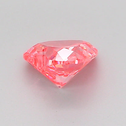 HEART 0.84 CARAT FANCY VIVID PINK VS1  VG VG STRONG