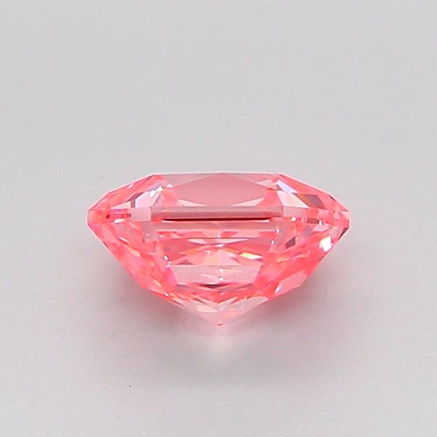 hexagonal 0.86 carat fancy vivid pink vvs2  ex vg strong
