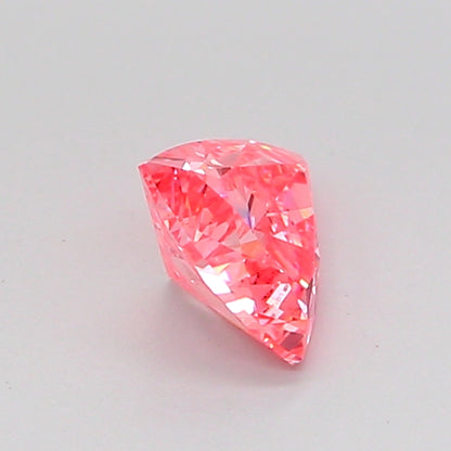 TRIANGULAR 0.56 CARAT FANCY VIVID PINK VS1  VG VG STRONG